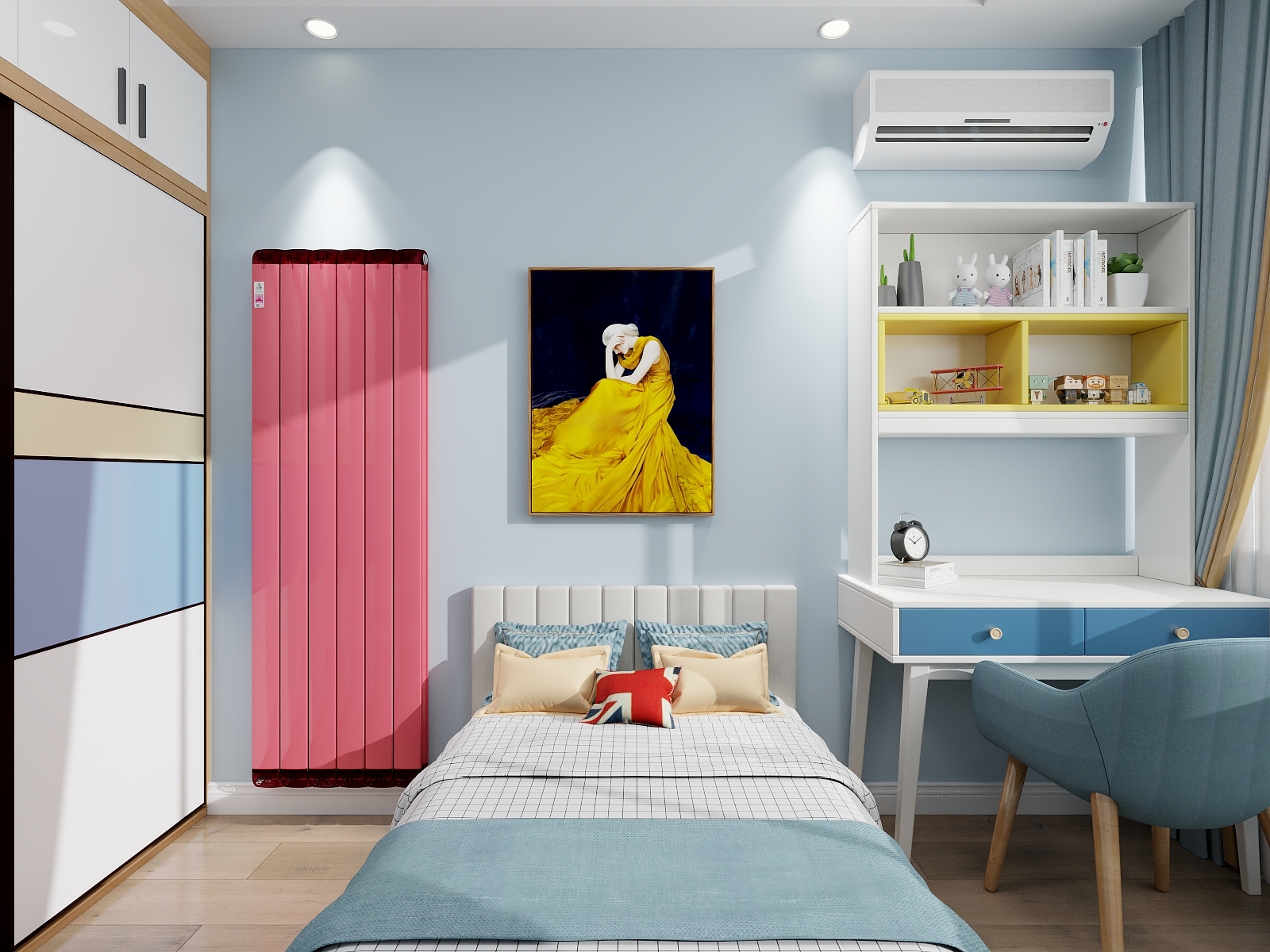 銅鋁復合暖氣片